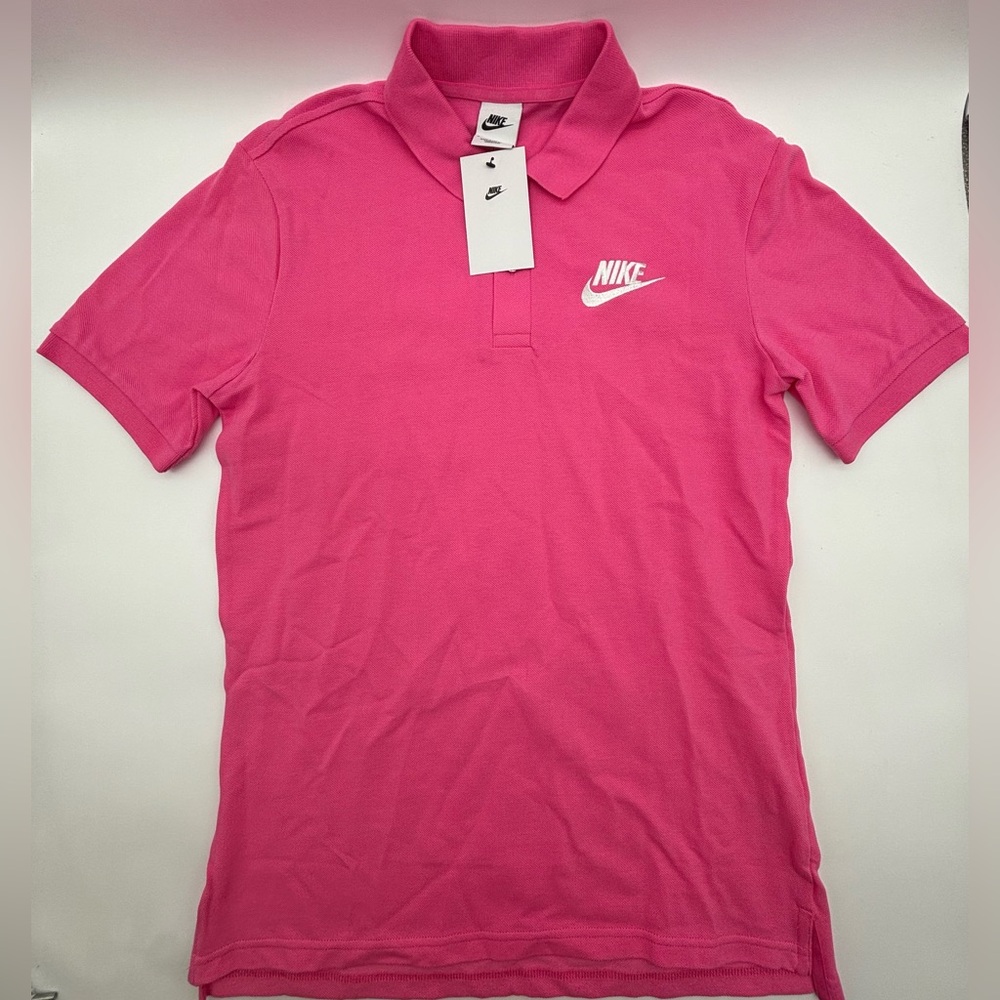 Nike Mens Size Small Sportswear Short Sleeve Matchup Pique Polo 909746 694